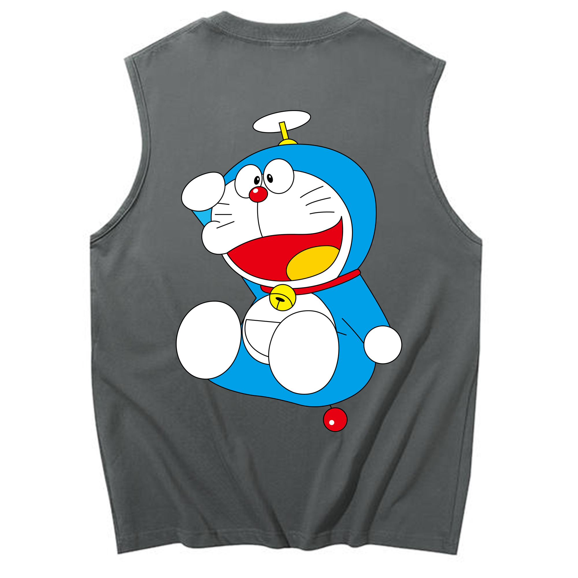 （画像用） ドラえもん Doraemon コットン100％タンクトップ（背面プリント）